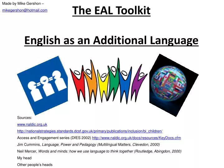 the eal toolkit english as an additional language