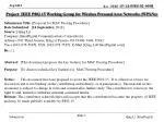 Project: IEEE P802.15 Working Group for Wireless Personal Area Networks (WPANs) - slide 1