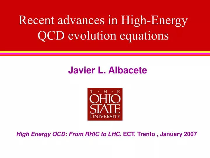recent advances in high energy qcd evolution equations
