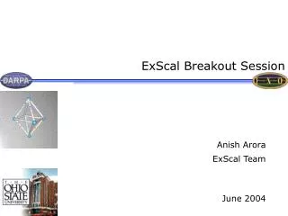 ExScal Breakout Session