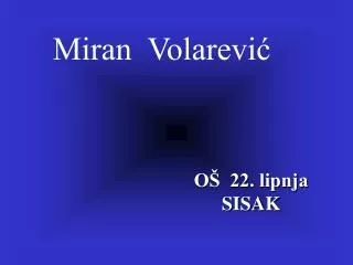 Miran Volarević