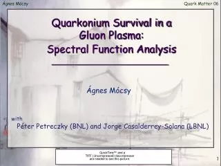 Quarkonium Survival in a Gluon Plasma: Spectral Function Analysis