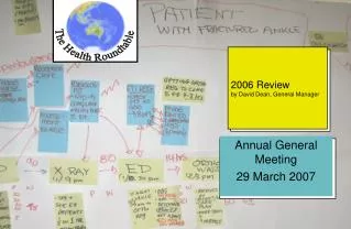 2006 Review by David Dean, General Manager