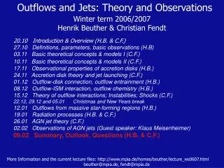 Outflows and Jets: Theory and Observations