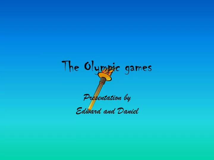 the olympic games