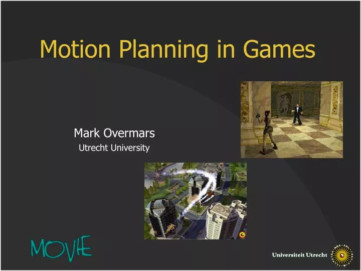 motion planning in games