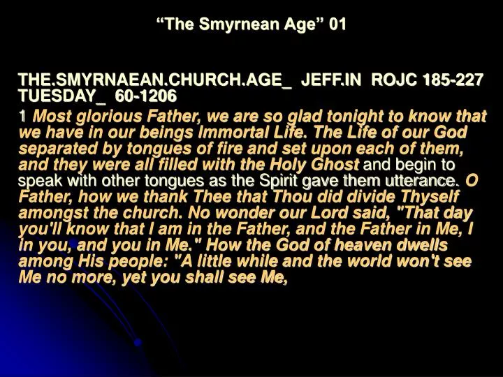 the smyrnean age 01