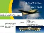 Nellis AFB Air Show