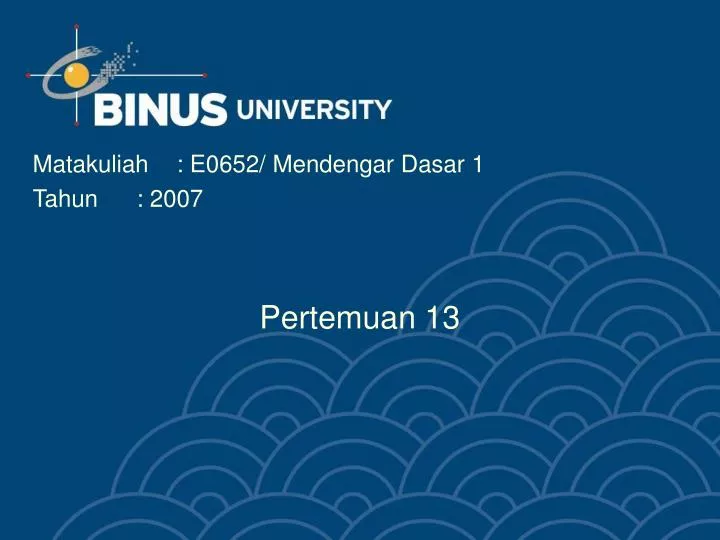 pertemuan 13