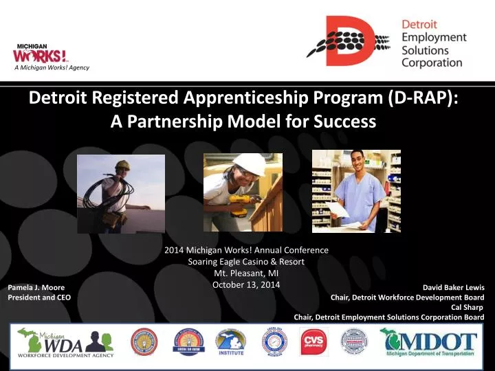 detroit registered apprenticeship program d rap a partnership model for success