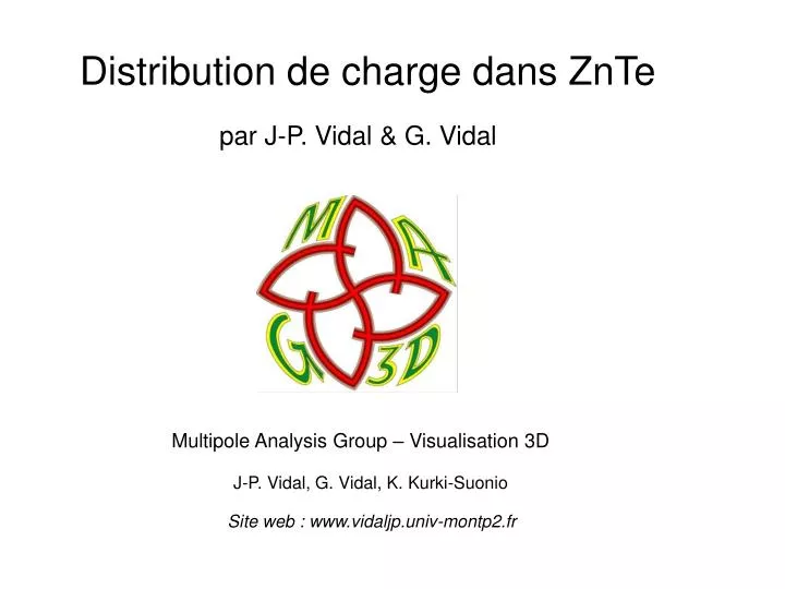 distribution de charge dans znte