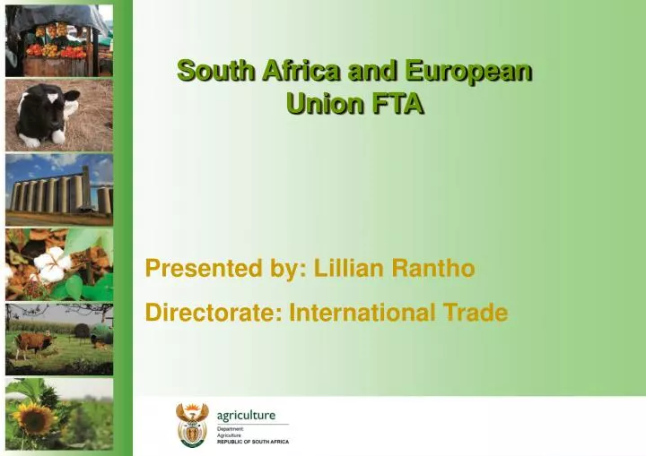south africa and european union fta