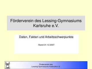 Förderverein des Lessing-Gymnasiums Karlsruhe e.V.