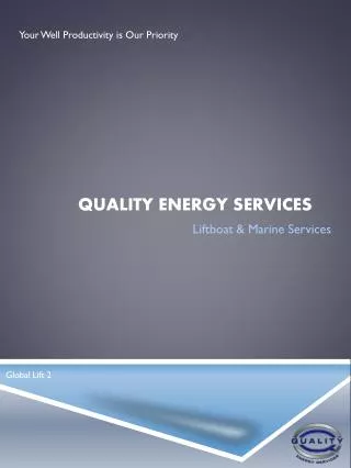 Quality Energy services