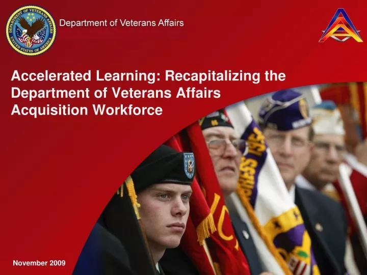 accelerated learning recapitalizing the department of veterans affairs acquisition workforce