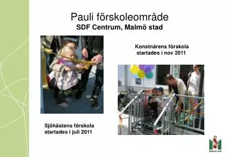 Pauli förskoleområde SDF Centrum, Malmö stad