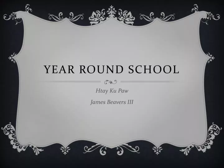 year round school