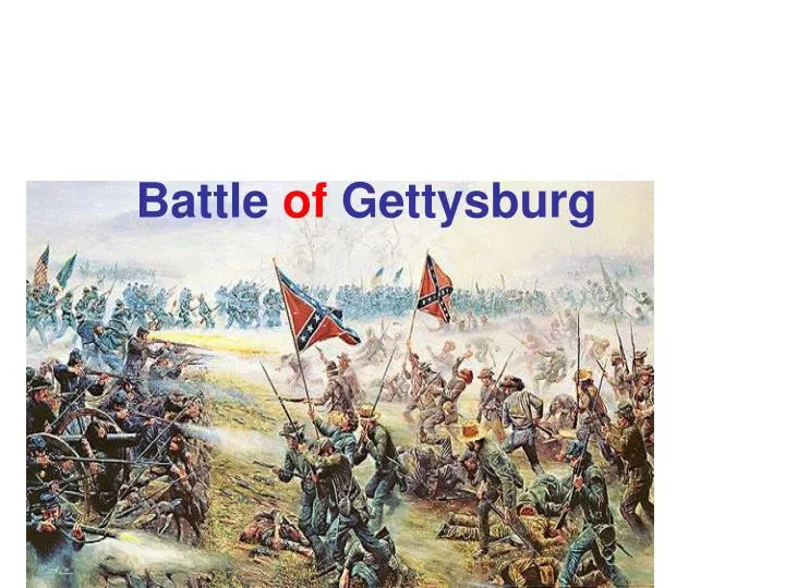 battle of gettysburg