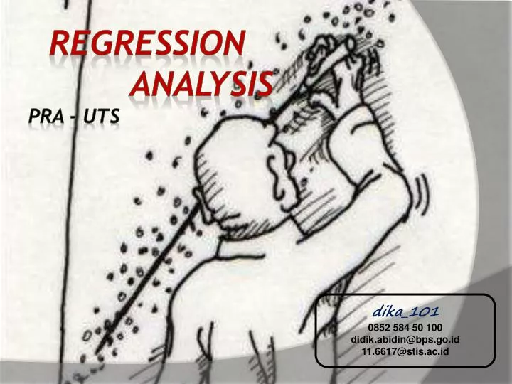 regression analysis pra uts