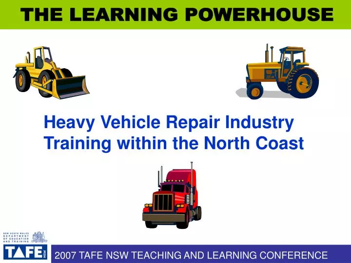 heavy vehicle repair industry training within the north coast