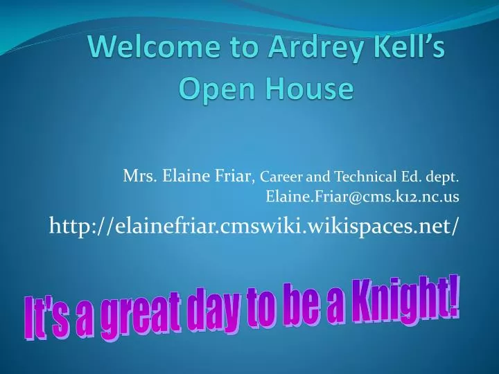 welcome to ardrey kell s open house