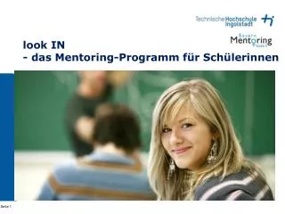 look IN - das Mentoring-Programm für Schülerinnen