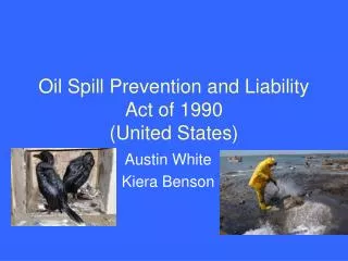Oil Spill Prevention and Liability Act of 1990 (United States)