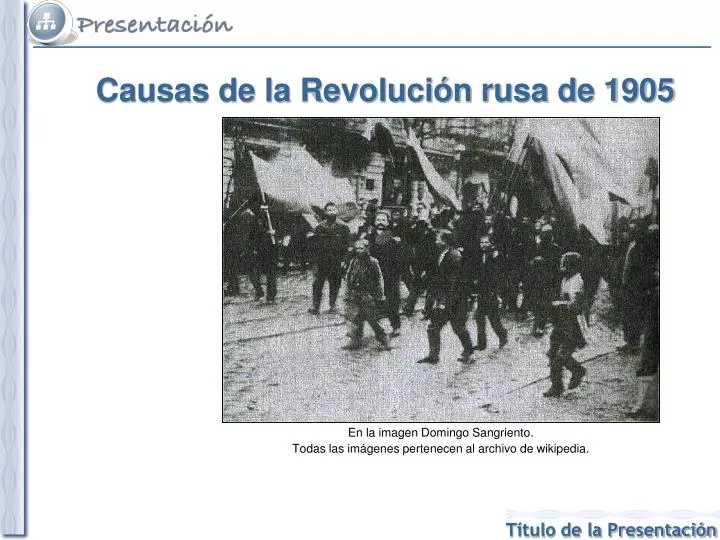 causas de la revoluci n rusa de 1905