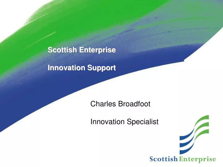 scottish enterprise innovation support