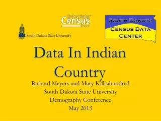 Data In Indian Country