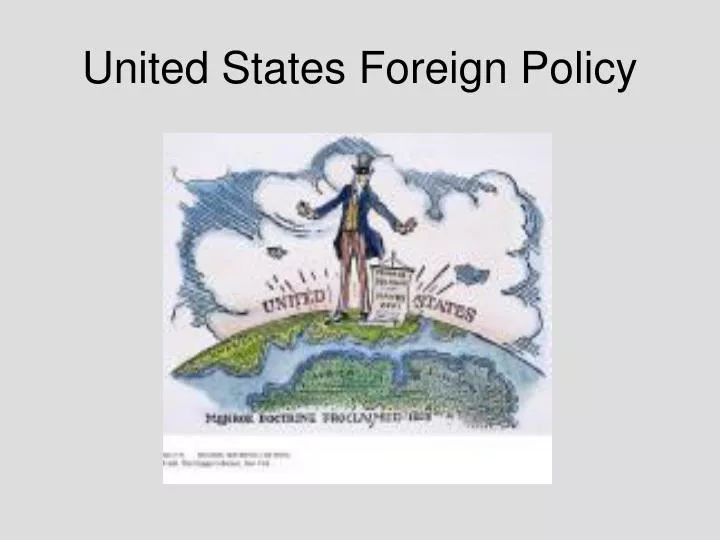 united states foreign policy