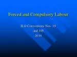 Forced and Compulsory Labour - slide 1
