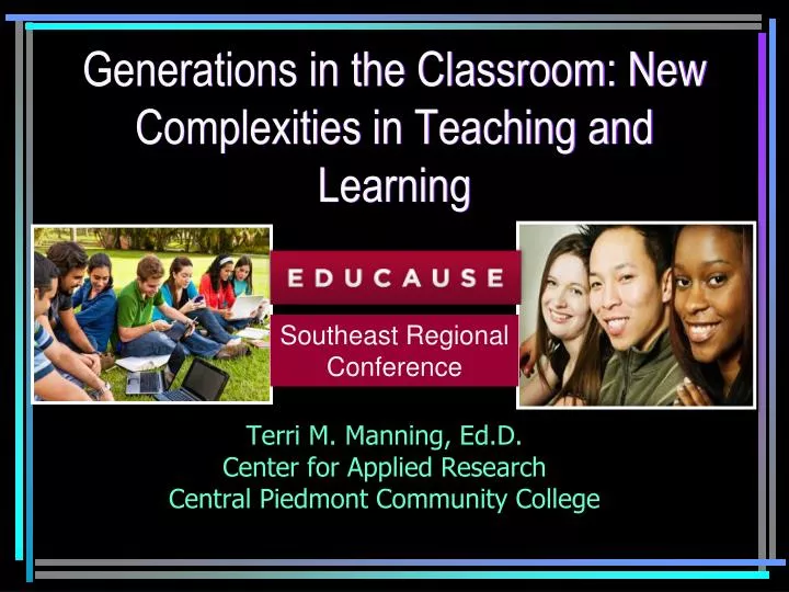 generations in the classroom new complexities in teaching and learning