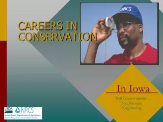 CAREERS IN CONSERVATION