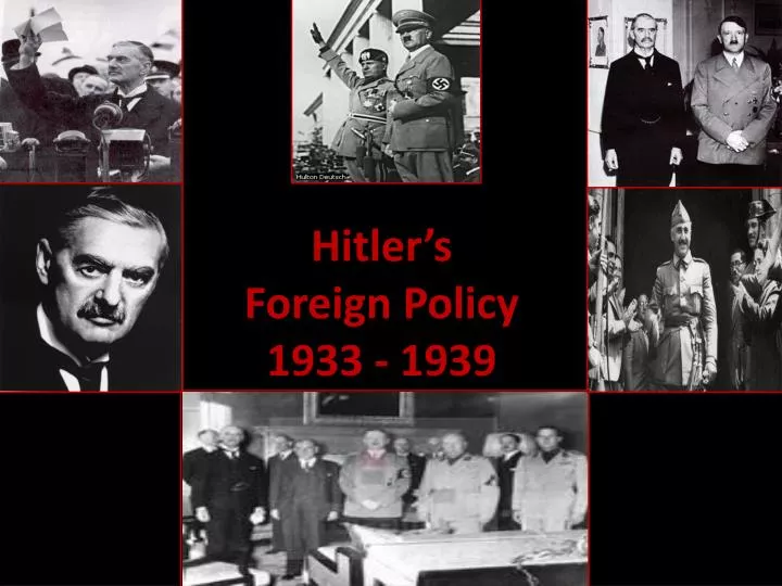 hitler s foreign policy 1933 1939