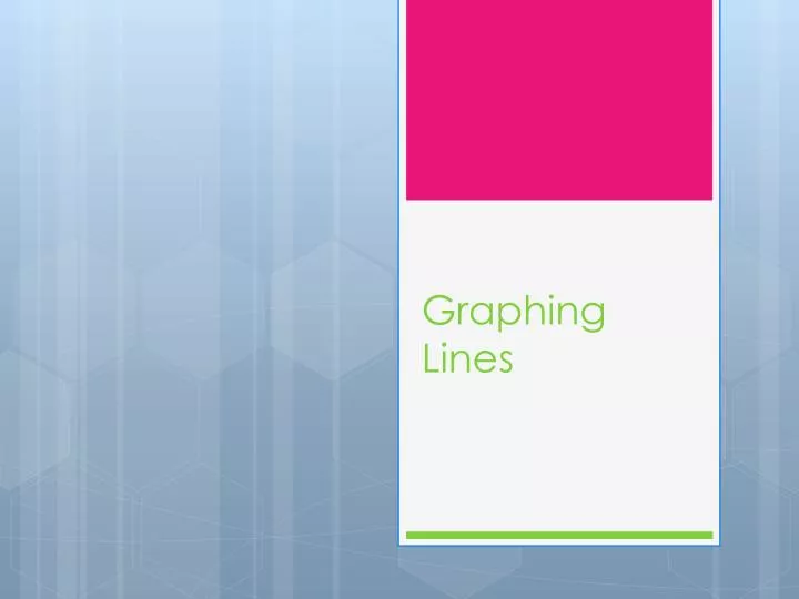 graphing lines