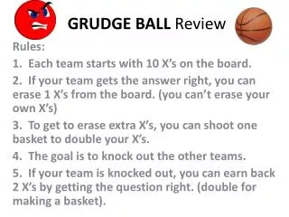 GRUDGE BALL Review
