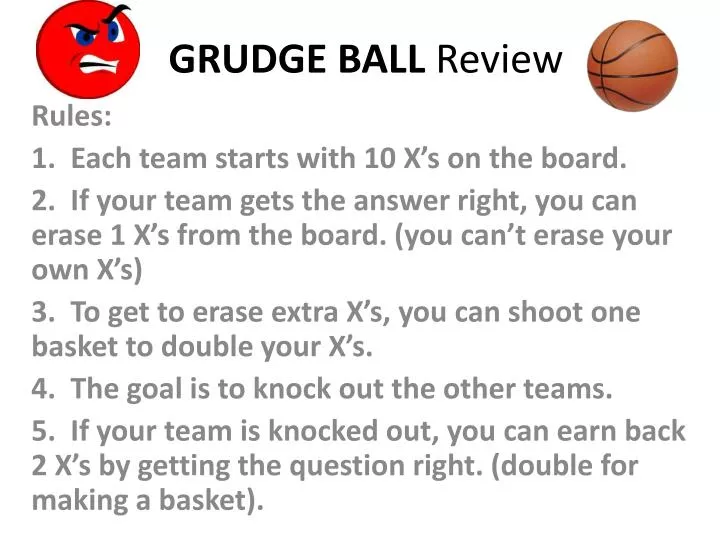 grudge ball review