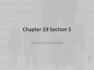 Chapter 19 Section 5