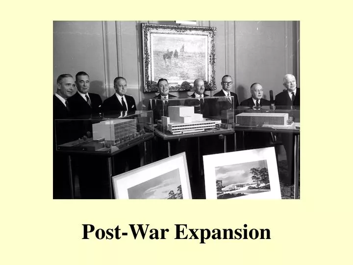 post war expansion