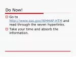 Do Now! - slide 1