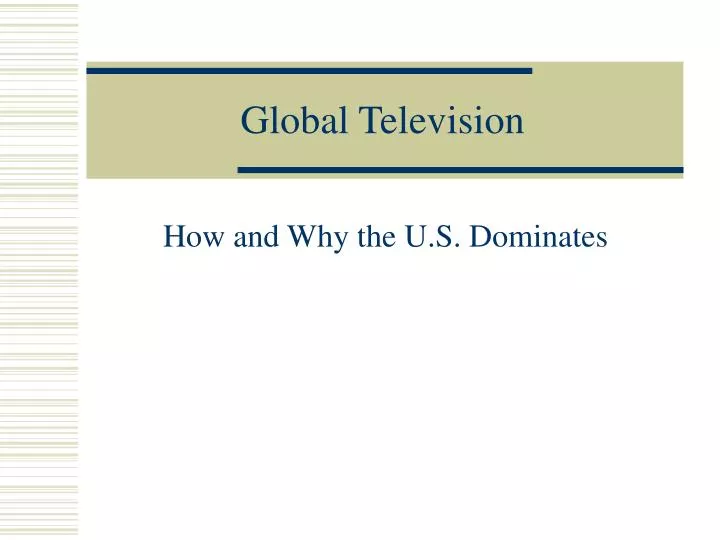 global television