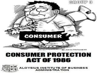 Consumer Protection Act -1986