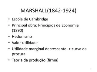 MARSHALL(1842-1924)
