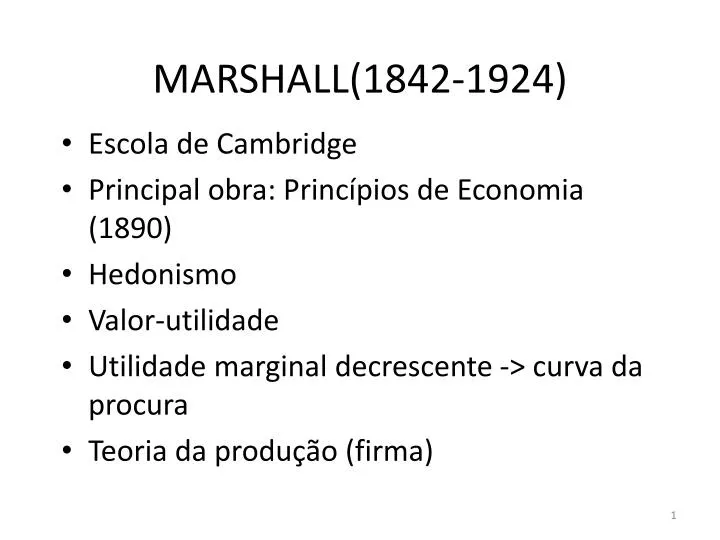 marshall 1842 1924