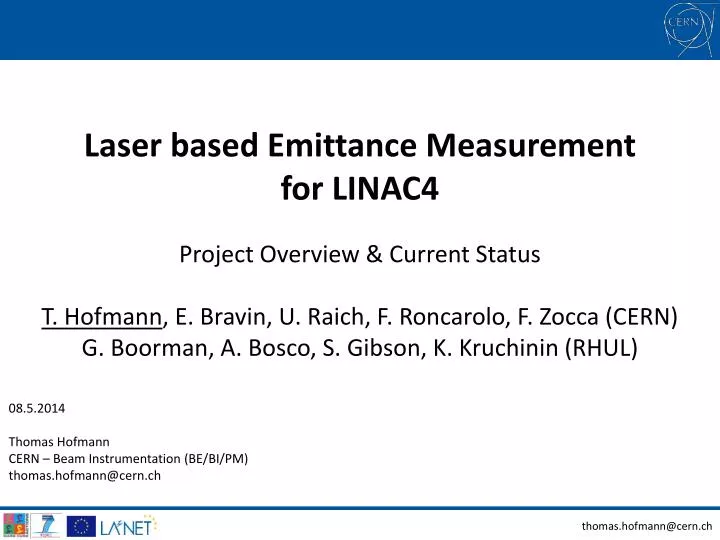 laser based emittance measurement for linac4