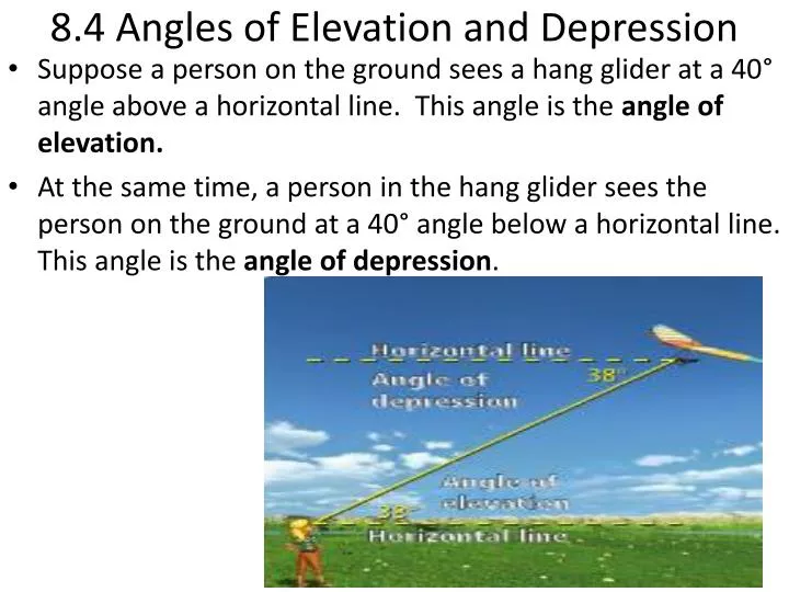 8 4 angles of elevation and depression