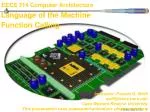 EECS 314 Computer Architecture - slide 1