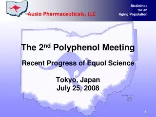 The 2 nd Polyphenol Meeting