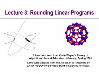 Lecture 3: Rounding Linear Programs